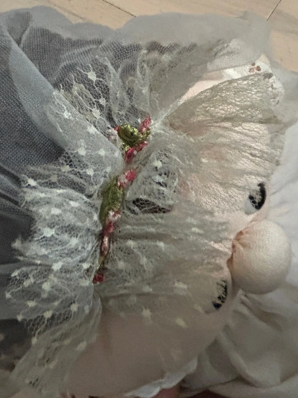 Vintage Kamar Plush Wedding Doll Rare